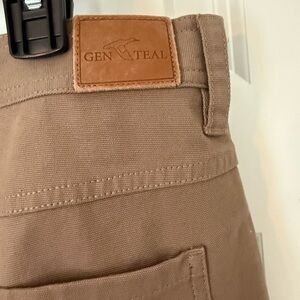 Gen Teal Tan Pants